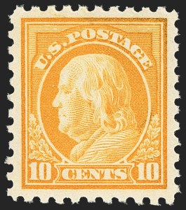 Sale 1156, Lot 3609, 1913-15 Washington-Franklin Issues (Scott 424-440)