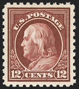 Sale 1156, Lot 3612, 1913-15 Washington-Franklin Issues (Scott 424-440)