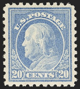 Sale 1156, Lot 3615, 1913-15 Washington-Franklin Issues (Scott 424-440)