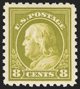 Sale 1156, Lot 3658, 1916-17 Washington-Franklin Issues (Scott 462-480)