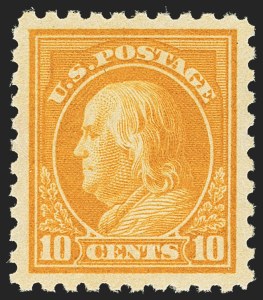 Sale 1156, Lot 3661, 1916-17 Washington-Franklin Issues (Scott 462-480)