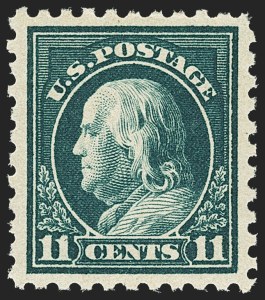 Sale 1156, Lot 3664, 1916-17 Washington-Franklin Issues (Scott 462-480)