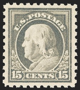 Sale 1156, Lot 3666, 1916-17 Washington-Franklin Issues (Scott 462-480)