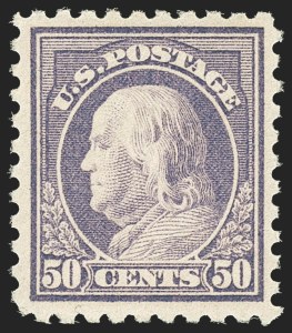 Sale 1156, Lot 3671, 1916-17 Washington-Franklin Issues (Scott 462-480)