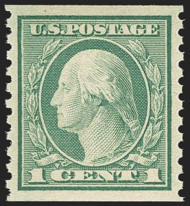 Sale 1156, Lot 3682, 1917-19 Washington-Franklin Issues (Scott 481-497)