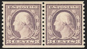 Sale 1156, Lot 3688, 1917-19 Washington-Franklin Issues (Scott 481-497)