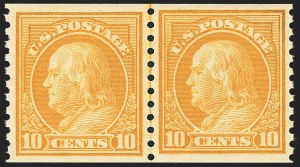 Sale 1156, Lot 3696, 1917-19 Washington-Franklin Issues (Scott 481-497)