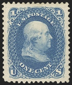 Sale 1159, Lot 117, 1875 Re-Issue of 1861-66 Issue (Scott 102-111)