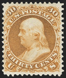 Sale 1159, Lot 131, 1875 Re-Issue of 1861-66 Issue (Scott 102-111)