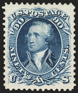 Sale 1159, Lot 132, 1875 Re-Issue of 1861-66 Issue (Scott 102-111)