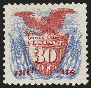 Sale 1159, Lot 151, 1875 Re-Issue of 1869 Pictorial Issue (Scott 123-133a)