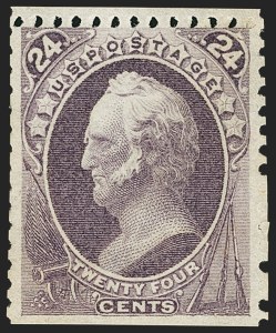 Sale 1159, Lot 175, 1875 Continental Bank Note Co. Hard Paper Special Printing (Scott 167-177, 180)