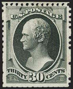 Sale 1159, Lot 177, 1875 Continental Bank Note Co. Hard Paper Special Printing (Scott 167-177, 180)