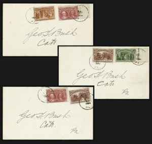 Sale 1159, Lot 208, 1893 Columbian Issue (Scott 230-245)