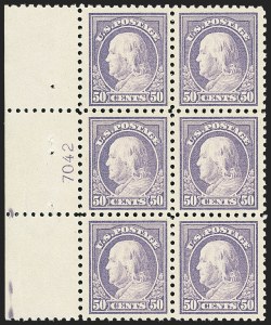 Sale 1159, Lot 238, 1910-22 Washington-Franklin Issues (Scott 389-539)