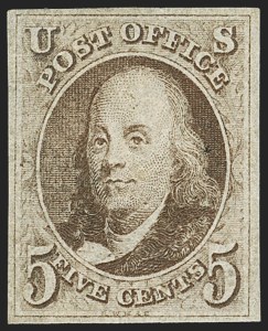 Sale 1159, Lot 25, 1847 Issue (Scott 1-2)