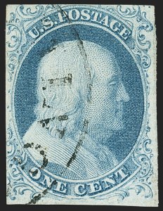 Sale 1159, Lot 35, 1851-56 Issue (Scott 5-17)