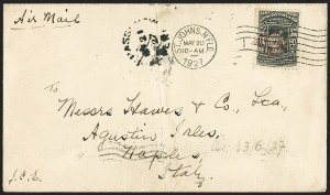 Sale 1159, Lot 355, Worldwide Stamps and Covers, Hong Kong thru Newfoundland