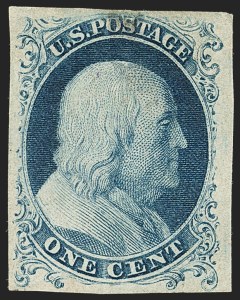 Sale 1159, Lot 36, 1851-56 Issue (Scott 5-17)