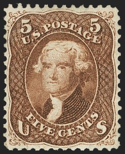 Sale 1159, Lot 92, 1861-66 Issue (Scott 56-78)