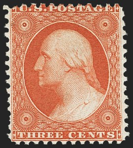 Sale 1162, Lot 116, 1875 Reprint of 1857-60 Issue (Scott 40-47)