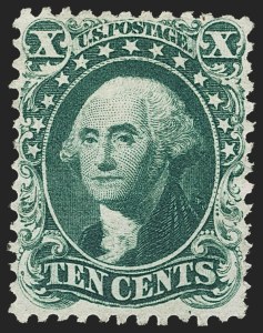 Sale 1162, Lot 120, 1875 Reprint of 1857-60 Issue (Scott 40-47)