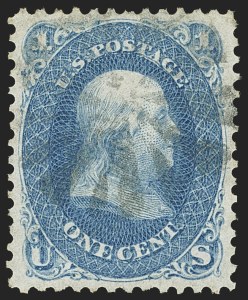 Sale Number 1162, Lot Number 132, 1861-66 Issue (Scott 56-78) Sale Number 1162, Lot Number 132, 1861-66 Issue (Scott 56-78)