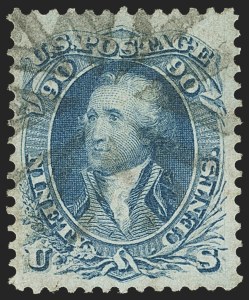 Sale 1162, Lot 145, 1861-66 Issue (Scott 56-78)
