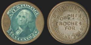Sale 1162, Lot 160, Postage Currency and Encased Postage