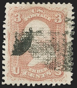 Sale 1162, Lot 170, 1867-68 Grilled Issue (Scott 79-101)