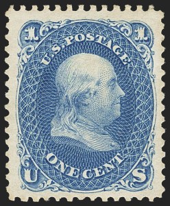 Sale 1162, Lot 191, 1875 Re-Issue of 1861-66 Issue (Scott 102-111)