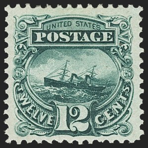 Sale 1162, Lot 231, 1875 Re-Issue of 1869 Pictorial Issue (Scott 123-133a)