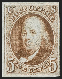 Sale 1162, Lot 26, 1847 Issue (Scott 1-2)