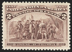 Sale Number 1162, Lot Number 318, 1893 Columbian Issue (Scott 230-245)