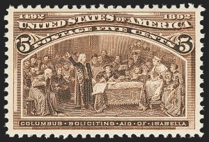 Sale Number 1162, Lot Number 321, 1893 Columbian Issue (Scott 230-245)