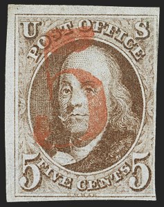 Sale 1162, Lot 33, 1847 Issue (Scott 1-2)