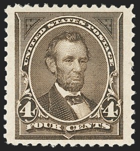 Sale Number 1162, Lot Number 349, 1894 Unwatermarked Bureau Issue (Scott 246-263) Sale Number 1162, Lot Number 349, 1894 Unwatermarked Bureau Issue (Scott 246-263)