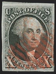 Sale 1162, Lot 41, 1847 Issue (Scott 1-2)