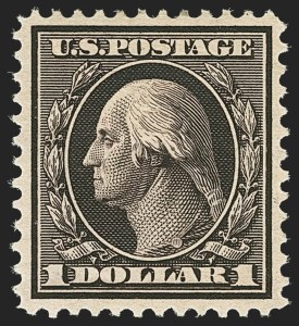 Sale 1162, Lot 455, 1908-10 Washington-Franklin Issues (Scott 331-356)