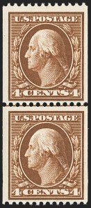 Sale 1162, Lot 458, 1908-10 Washington-Franklin Issues (Scott 331-356)