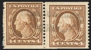 Sale 1162, Lot 461, 1908-10 Washington-Franklin Issues (Scott 331-356)