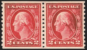 Sale 1162, Lot 504, 1912-15 Washington-Franklin Issues (Scott 405-461)
