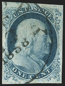 Sale 1162, Lot 51, 1851-56 Issue (Scott 5-17)