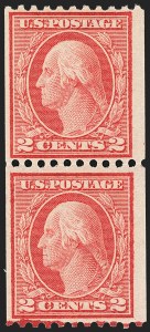 Sale 1162, Lot 510, 1912-15 Washington-Franklin Issues (Scott 405-461)