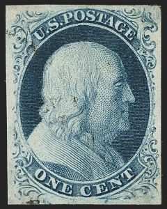 Sale 1162, Lot 53, 1851-56 Issue (Scott 5-17)