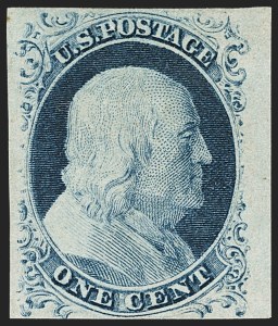 Sale 1162, Lot 56, 1851-56 Issue (Scott 5-17)