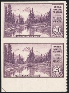Sale 1162, Lot 604, National Parks and Modern Errors incl. Upright Jenny Sheet (Scott 740a-4806d)