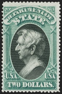 Sale 1162, Lot 698, Officials (O), $2.00 State (O68) Sale 1162, Lot 698, Officials (O)
