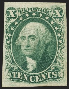 Sale 1162, Lot 72, 1851-56 Issue (Scott 5-17)