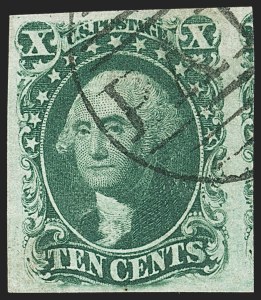 Sale 1162, Lot 74, 1851-56 Issue (Scott 5-17)